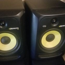 Krk 8" Monitors And 2 10 Subs 