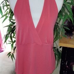 🌞🧡 PERFECT FOR SUMMER 🌞 CORAL HALTER SIZE XL
