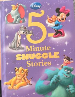 Disney 5-Minute Snuggle Stories Hardcover Book