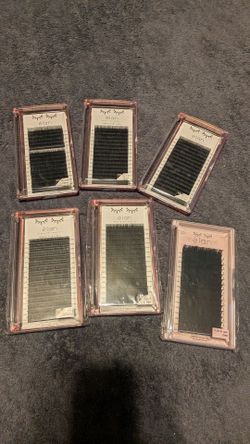 Lash extensions trays ( bundle )
