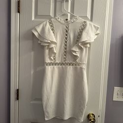 White fashion Nova dress - Medium 