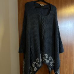 Connemare Knitwear Poncho Sweater