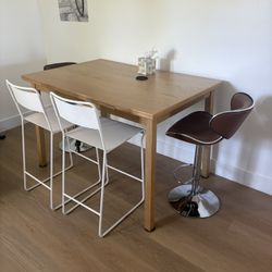 Table and chairs