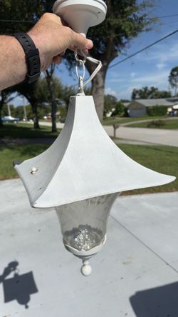 Vintage Hanging Porch Light