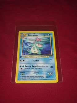 Like Mint 2000 Pokemon - Croconaw Game Card - 32/111