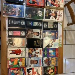 Lot of VHS Tapes 