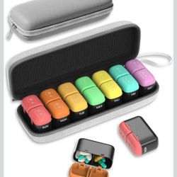 Organizador semanal de píldoras 