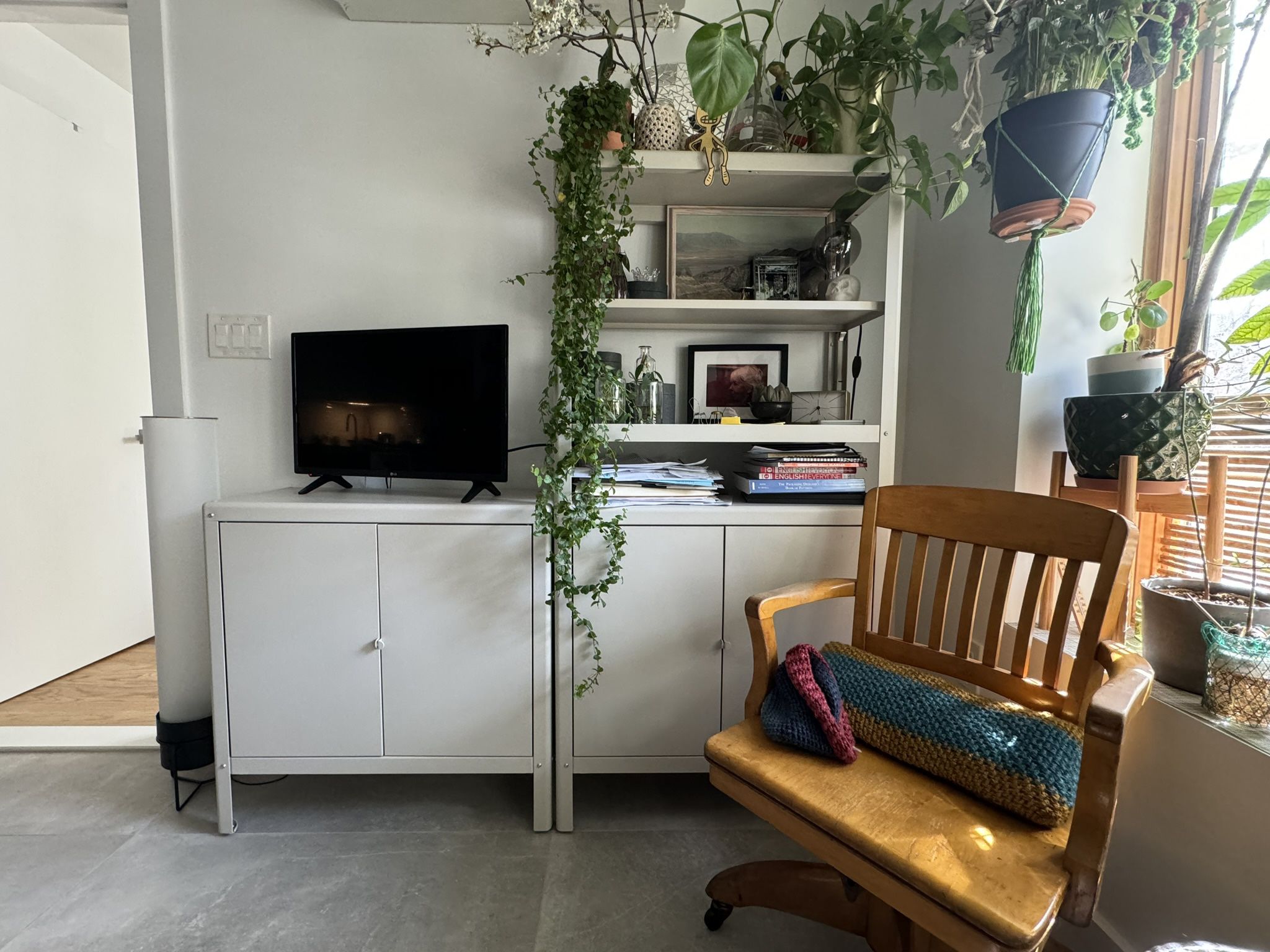 2 Cabinet Indoor Outdoor + Shelf Unit