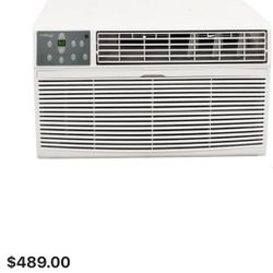 Koldfront WTC8001W 8000 BTU 115V Through the Wall Air Conditioner with 4200 BTU Heater with Remote