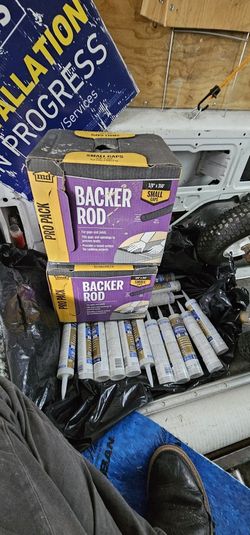 Backer Rod 3/8 $20 Each