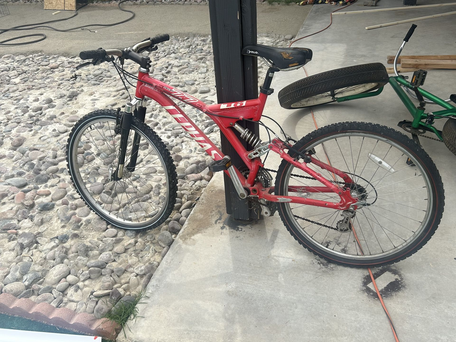 Cephas T6 Fever 7.7 Full Suspension 26” Mountain Bike