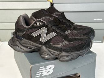 New balance 9060 all black brand new size 6,7,8,9,10,11
