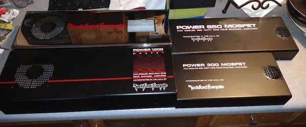 Rockford Fosgate old school Power 1000 fan shroud