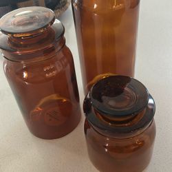Glass Canisters 