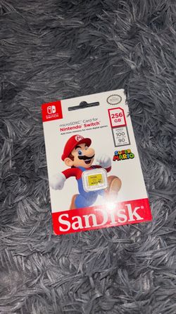 SanDisk 256GB microSDXC Card for Nintendo Switch
