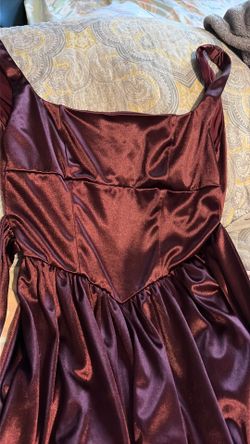 red dress