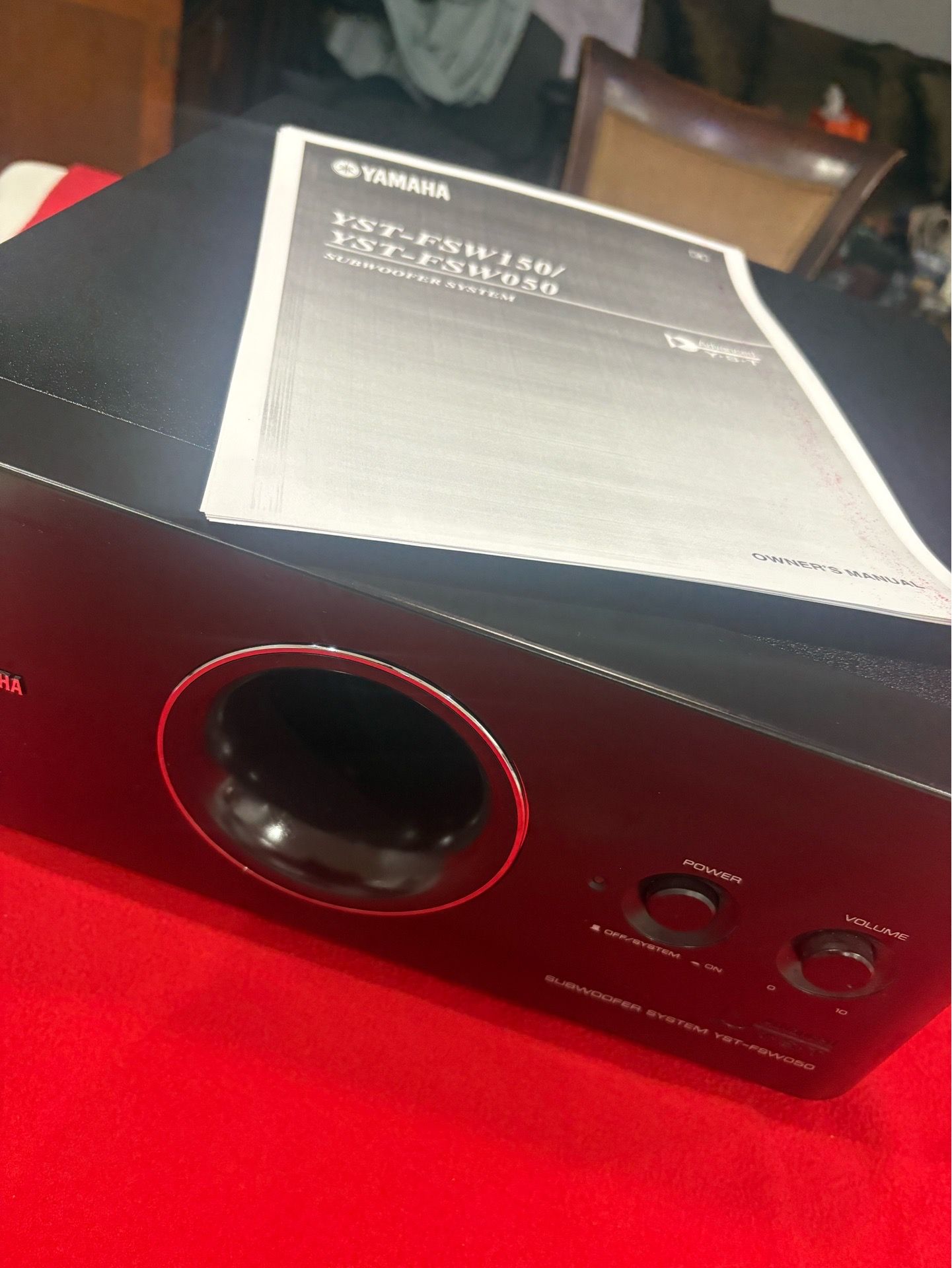Yamaha YST-FSW050 Subwoofer Tested Working in Miami.