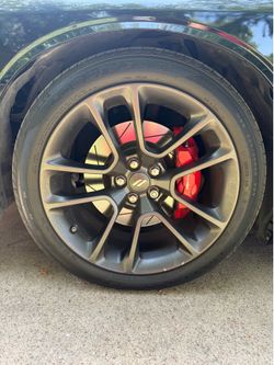Scat pack rims and tire