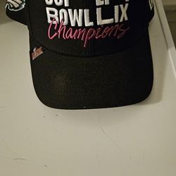 Womans Eagles Superbowl Championship Hat