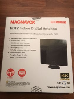 Hdtv/4K Indoor Tv Antenna