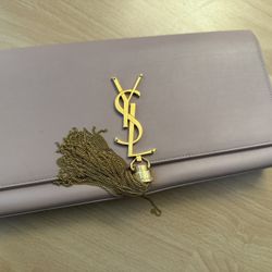 Saint Laurent Pink leather crossbody bag