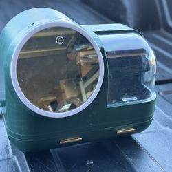 Makeup Organizer Box Makeup Organizer Box with LED Mirror