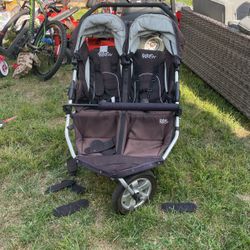 Tike Tech Double Jogging Stroller