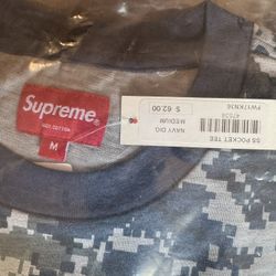 Supreme Vintage Tee FW17 Medium Navy