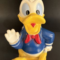 Vintage Walt Disney Donald Duck Piggy/Coin Bank