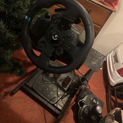 Ps & Xbox Steering Wheel Set Up 