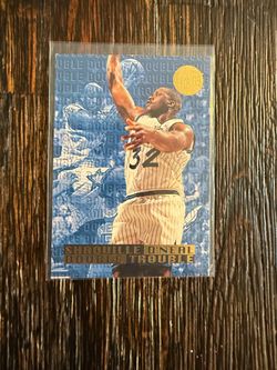 Shaquille O Neal Gold card