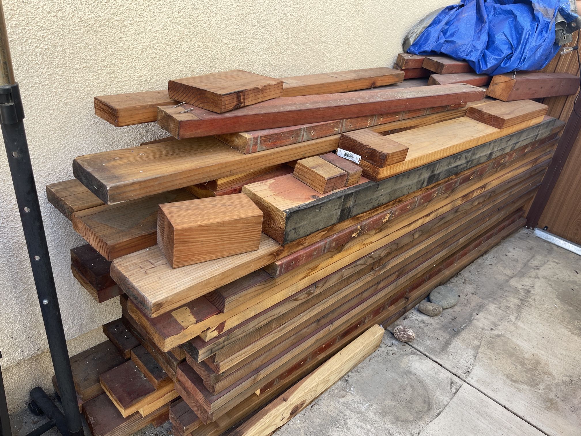 Lumber 1x6-20’ $15 per piece