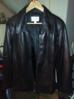 Leather jacket