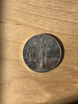 1996 Silver American Eagle Dollar