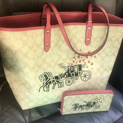 NEW Coach Bag And Wallet