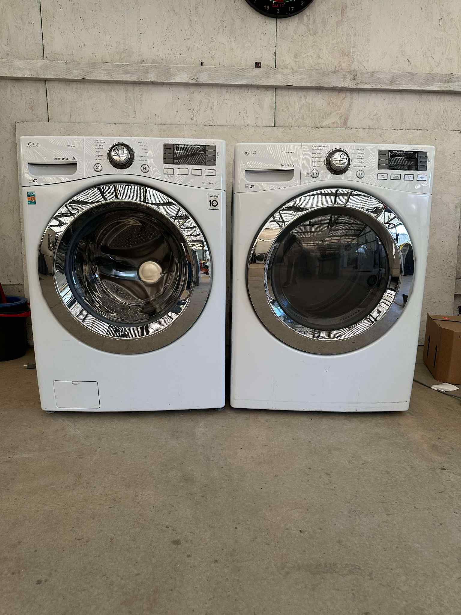 LG Washer And Gas Dryer