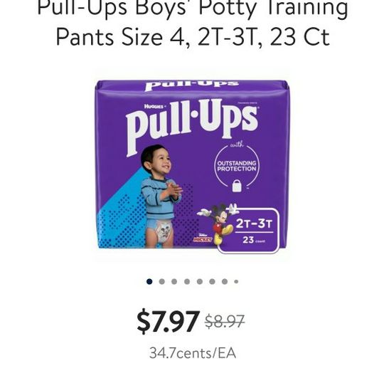 Huggies Pull-ups 2t -3t