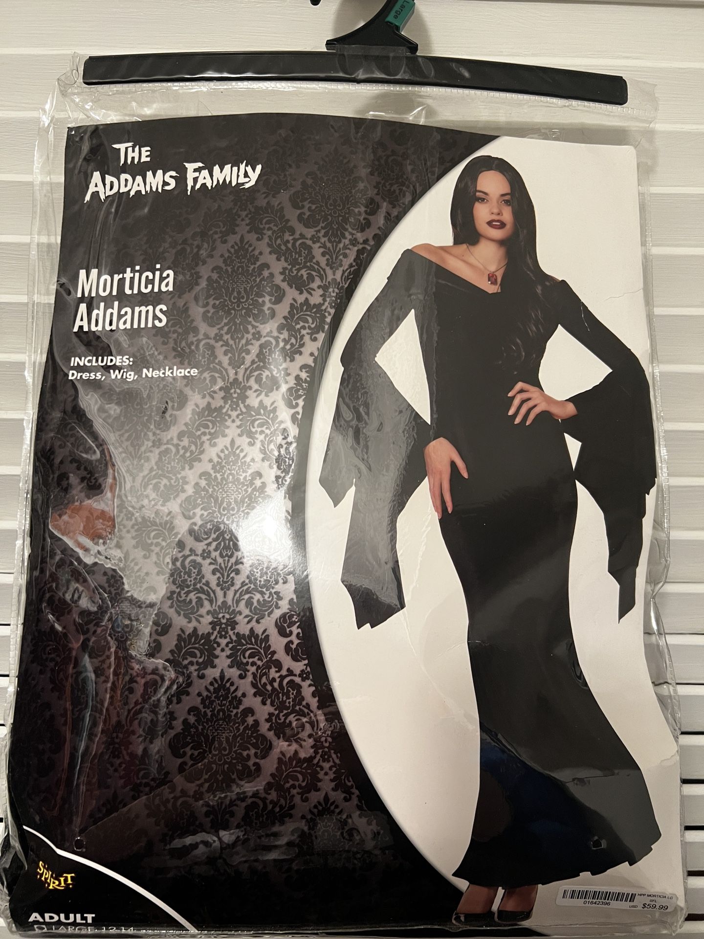 Morticia Addams costume - New (Lg)