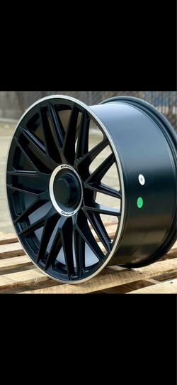 Mercedes 20” new blk amg style rims new tires set