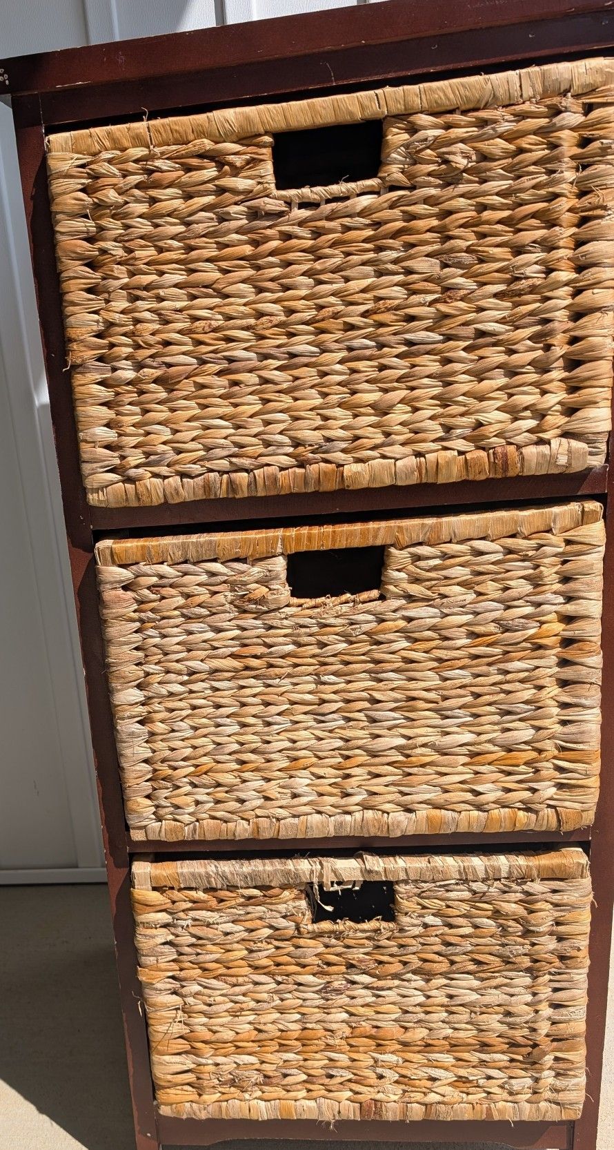 Wicker Storage Dresser