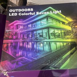 Outdoor Led Colorful Eaves Lights 400 Feet 