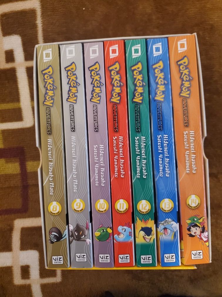 Pokemon Adventures Manga Box Set (Gold/Silver/Crystal)