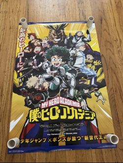 My Hero Academia Anime Poster