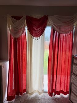 door patio curtain