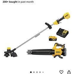 Brand New In Box Dewalt 20v String Trimmer And Leaf Blower 