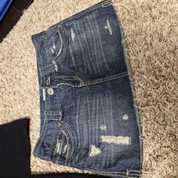 Mini Skirt Jeans Size 3/4