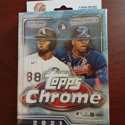 2021 MLB Topps Chrome Hanger Box