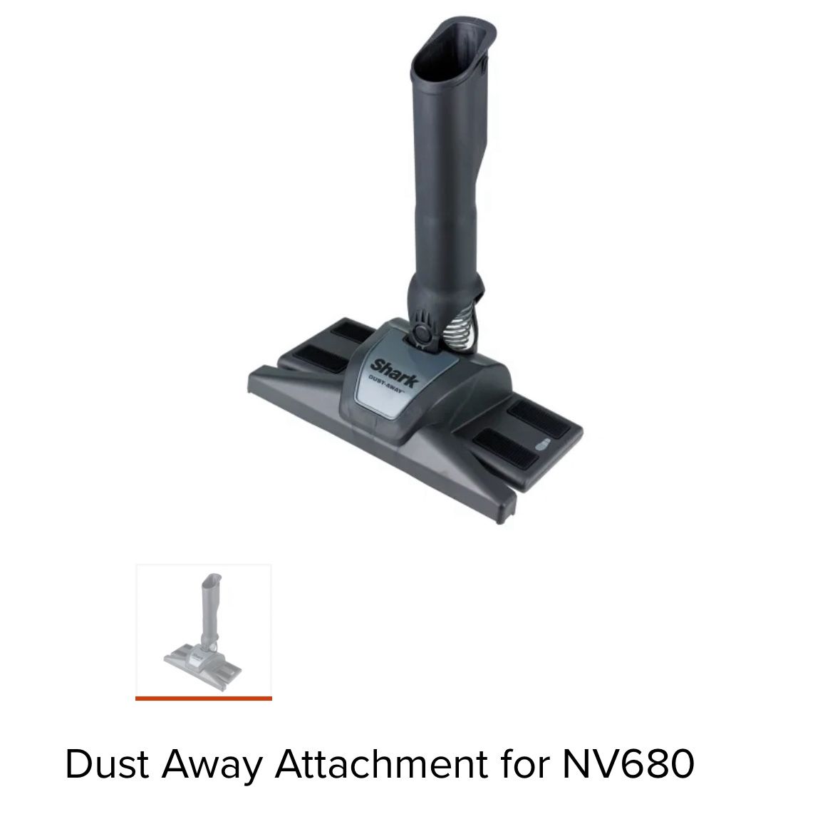 Shark Nv680 Dust Away Part Plus Pad *new*