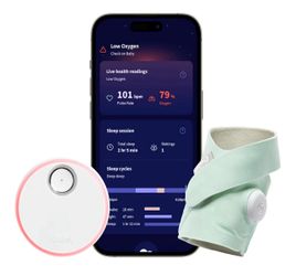 Owlet Dream Sock - Smart Baby Monitor View Heart Rate and Average Oxygen