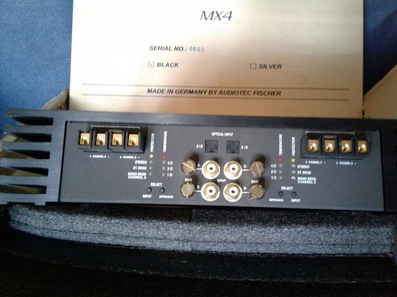 BRAX MATRIX MX4 PRO, 4-Channel Amplifier
